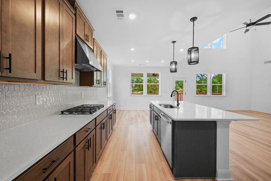Furnished interior view inside a new home in Stratford Hills, Ball Ground (Image 11).