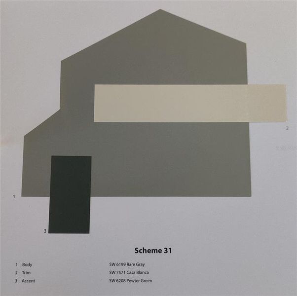 Sample of building materials used in homes in Royal Highlands, Brooksville (Image 4).