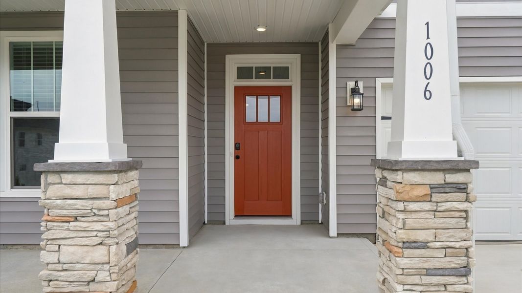 Notable curb appeal and elegant interiors in this reputable community near Spartanburg's core