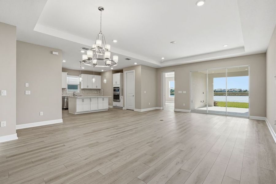 Representative unfurnished interior of a home built from the Barletta by Taylor Morrison in Coasterra Community Group Page, Palmetto (Image 21).
