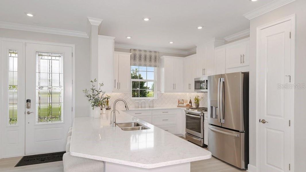 Furnished interior view inside a new home in Skye Ranch Community Group Page, Sarasota (Image 4). Furnished interior view inside a new home in Skye Ranch Community Group Page, Sarasota (Image 4).