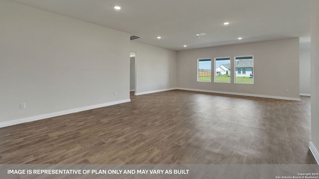 Spacious, unfurnished interior of a new home in Hartland Ranch, Lockhart (Image 19).
