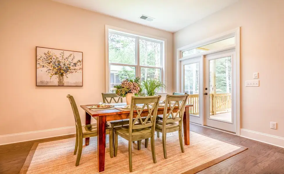 Representative furnished interior of a home built from the Muirfield by Greybrook Homes in Edmunds Farm, Clover (Image 33).