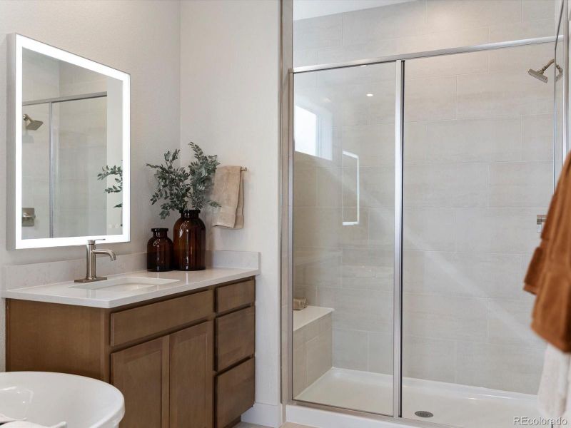 Furnished interior view inside a new home in Jackson Creek, Monument (Image 13).