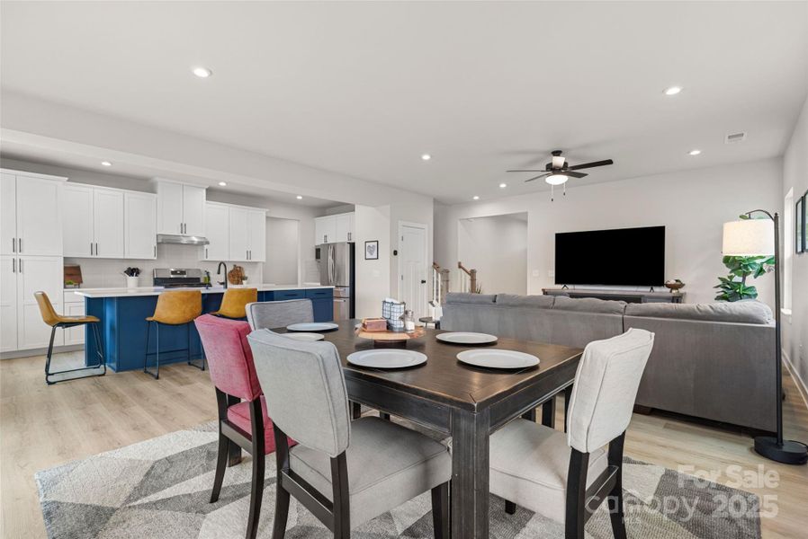 Furnished interior view inside a new home in , Spartanburg (Image 32).