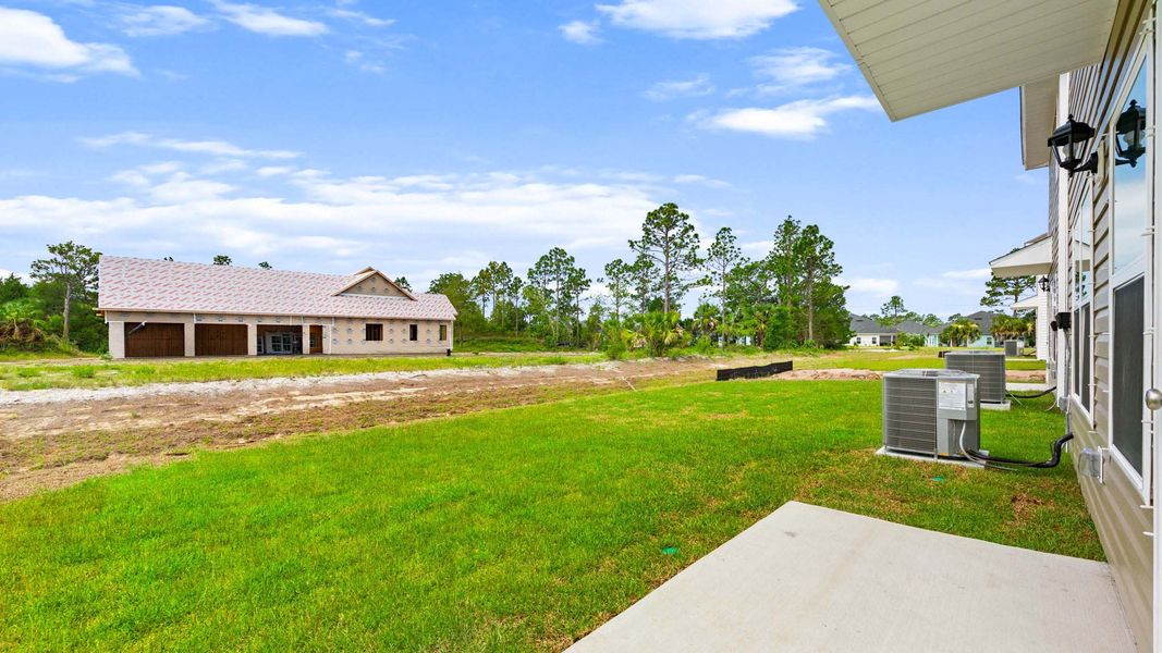 Exterior details and patio area of a home in Salt Pines, Port Saint Joe (Image 3).