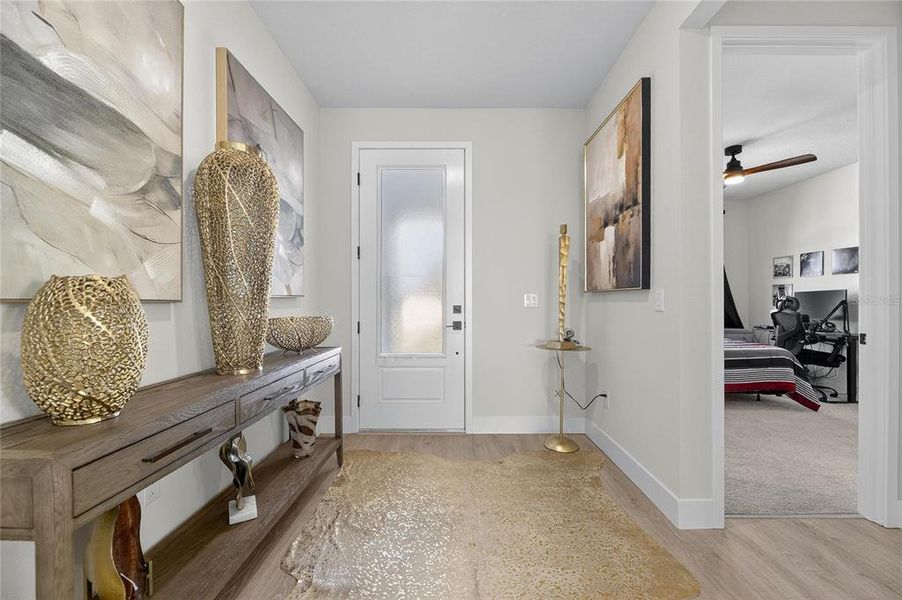 Furnished interior view inside a new home in The Peninsula at Rhodine Lake, Riverview (Image 12).