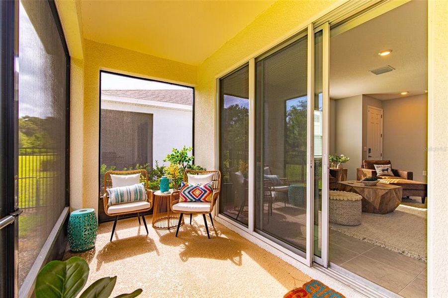 Furnished interior view inside a new home in Ocala Preserve, Ocala (Image 28).