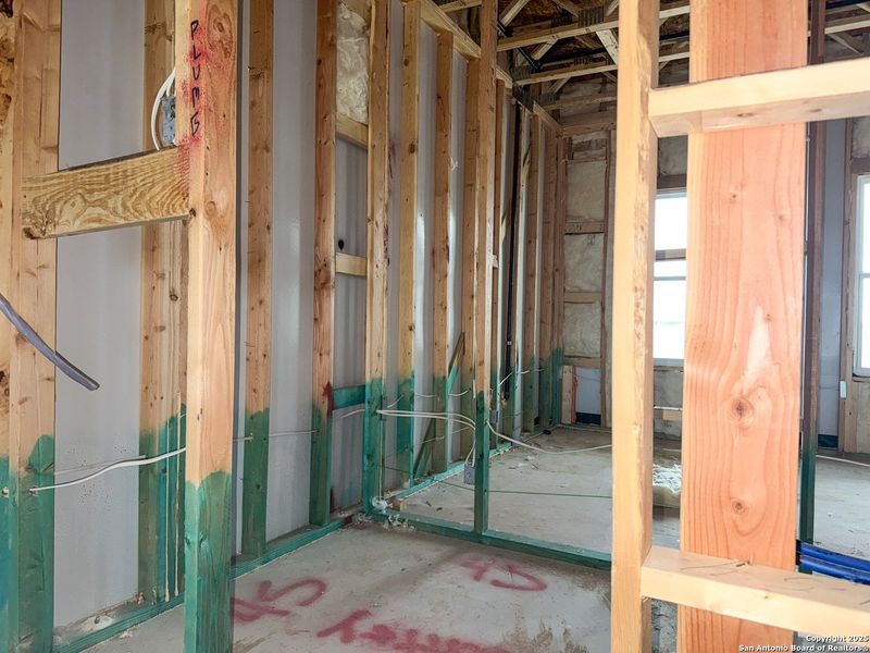 In-progress construction of a new home in Cordova Trails, Seguin, TX (Image 15).