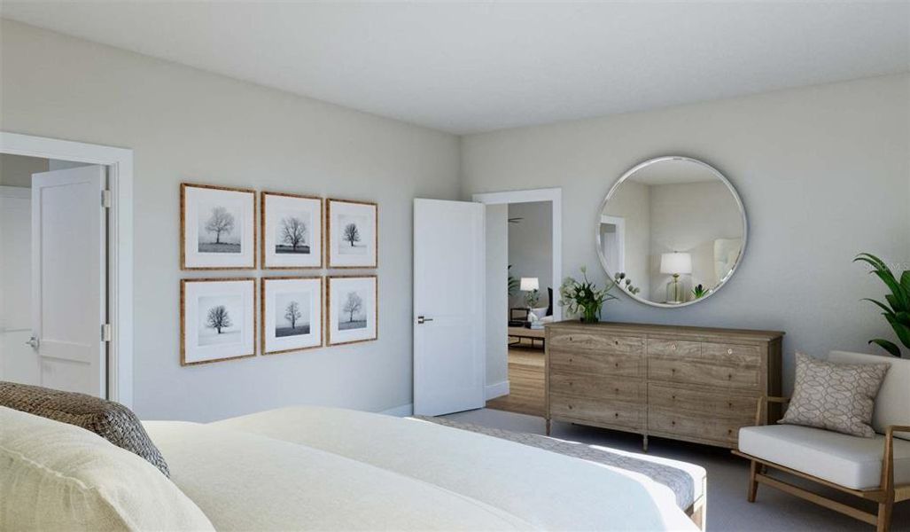 Furnished interior view inside a new home in Reverie at Palm Coast, St. Augustine (Image 9). Furnished interior view inside a new home in Reverie at Palm Coast, St. Augustine (Image 9).