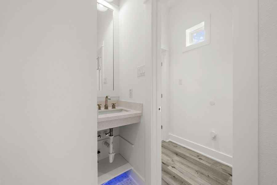 Second Floor - Powder Room Vanity