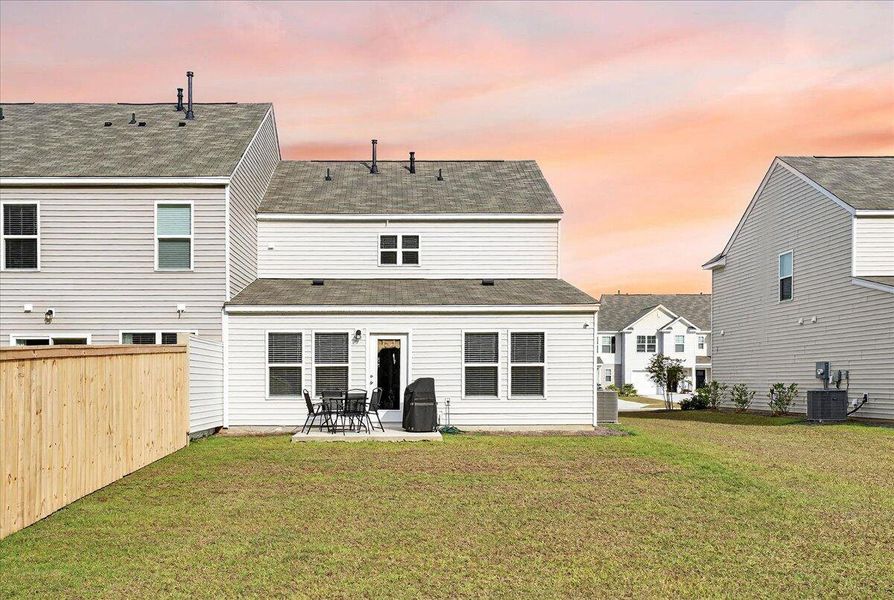 Exterior details and patio area of a home in , Summerville (Image 3).