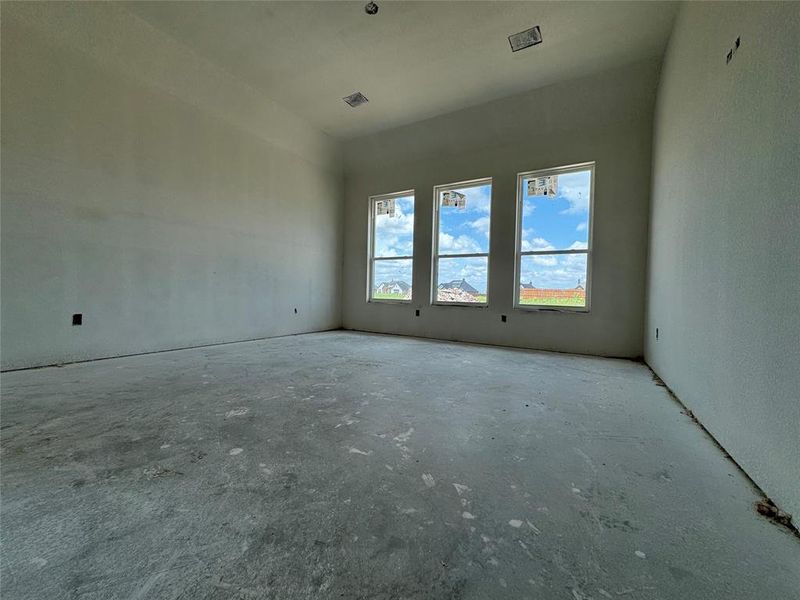 In-progress construction of a new home in Coyote Crossing, Godley, TX (Image 7).