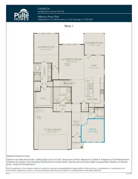 2D floor plan layout of this home in Valencia, Manvel, TX (Image 4). 2D floor plan layout of this home in Valencia, Manvel, TX (Image 4).