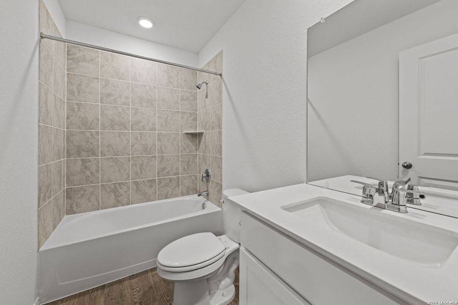 Furnished interior view inside a new home in Hickory Ridge, Elmendorf (Image 5).