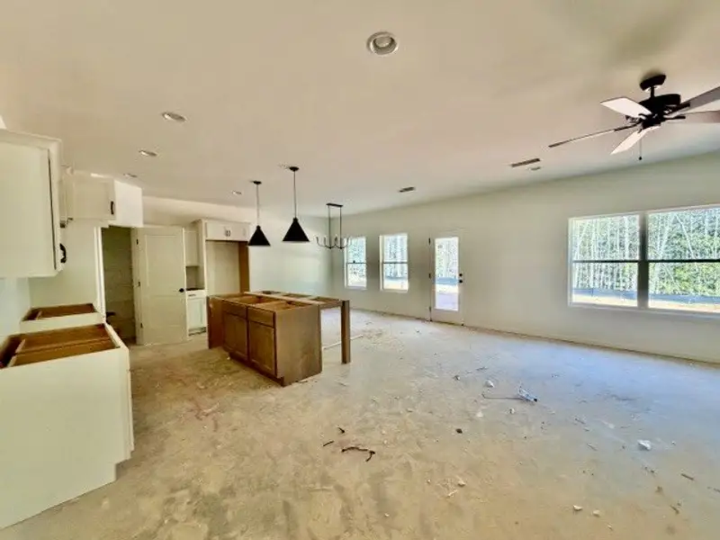 In-progress construction of a new home in Forrest Farms, Greenville, GA (Image 4).