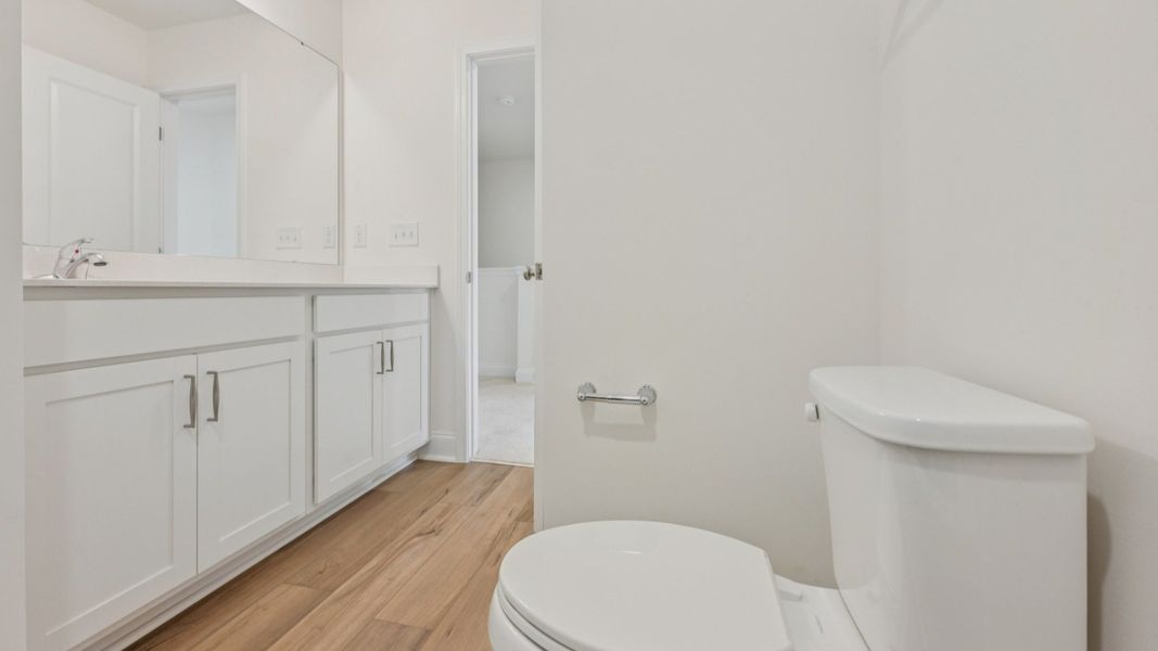 Representative furnished interior of a home built from the Rochester by DRB Homes in Battle Bridge, Raleigh (Image 15). Representative furnished interior of a home built from the Rochester by DRB Homes in Battle Bridge, Raleigh (Image 15).