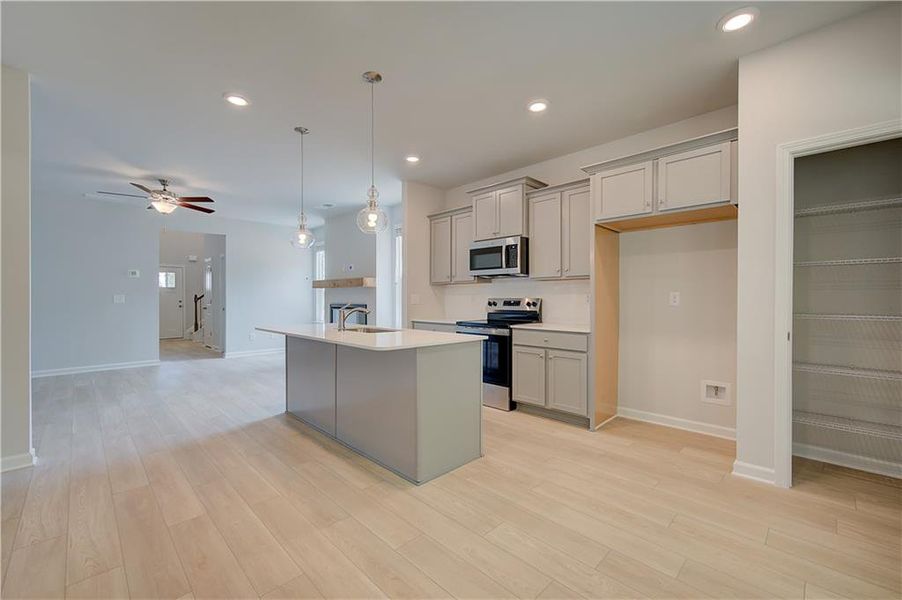 Furnished interior view inside a new home in Westminster, Covington (Image 10).
