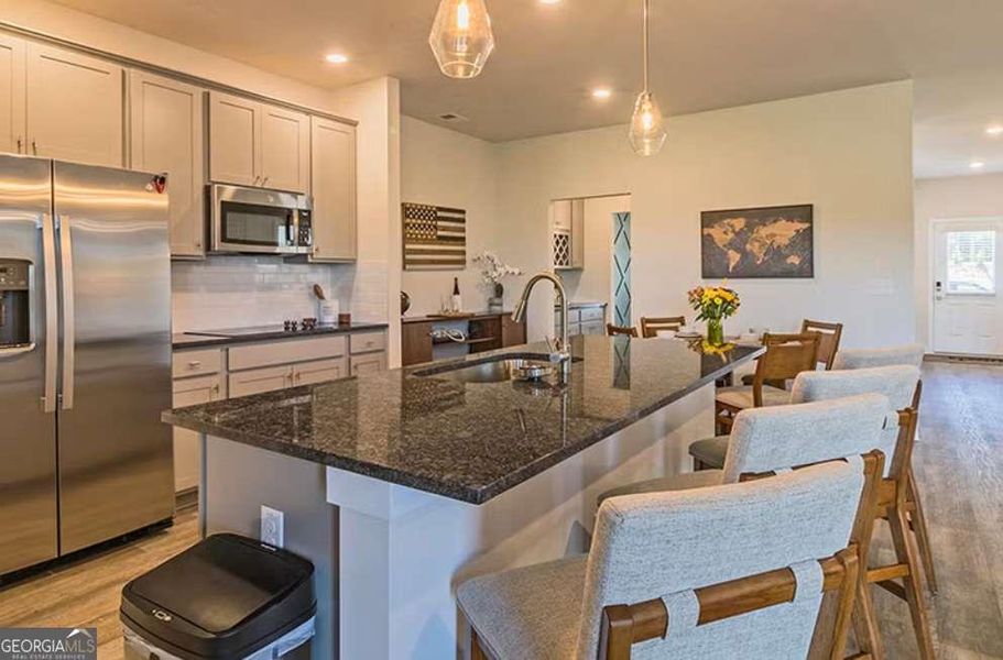 Furnished interior view inside a new home in , Social Circle (Image 9).