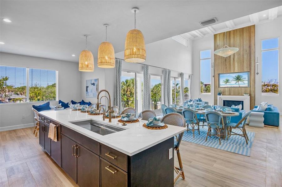 Furnished interior view inside a new home in , Anna Maria (Image 13).