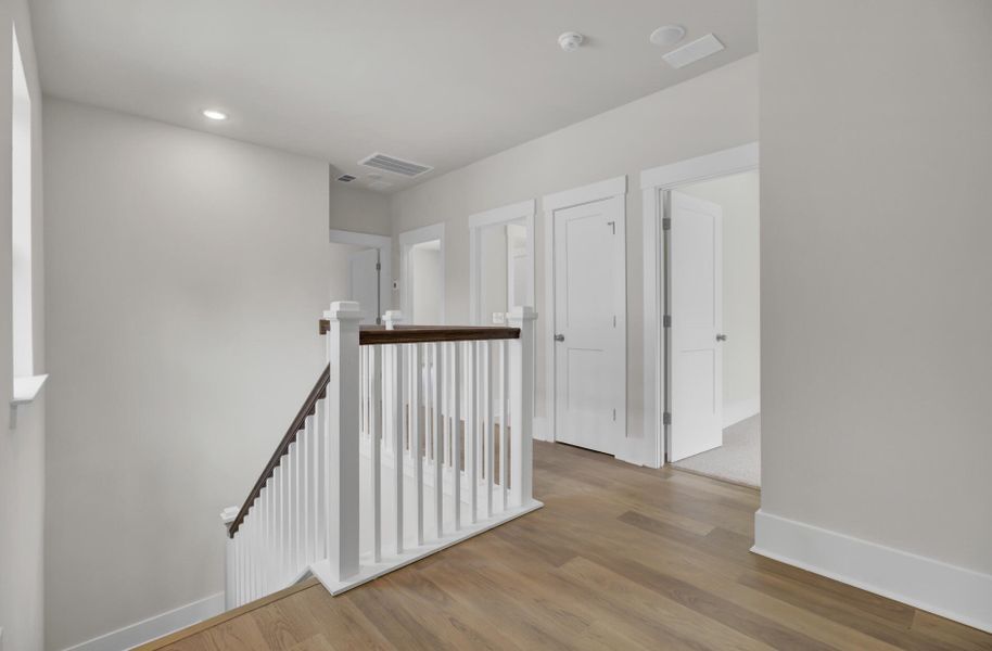 Spacious, unfurnished interior of a new home in Indigo Grove Single Family Homes, Johns Island (Image 46). Spacious, unfurnished interior of a new home in Indigo Grove Single Family Homes, Johns Island (Image 46).