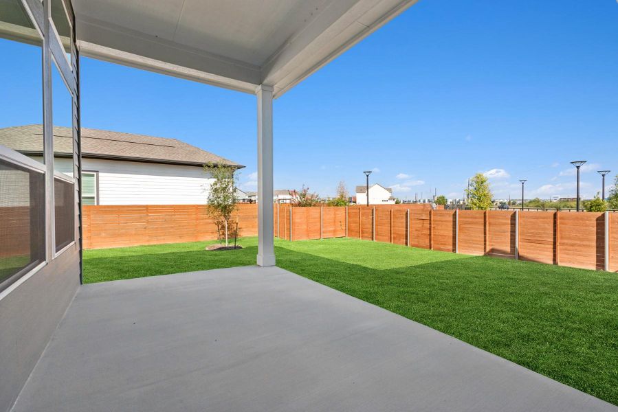 Covered Back Porch Covered Back Porch
