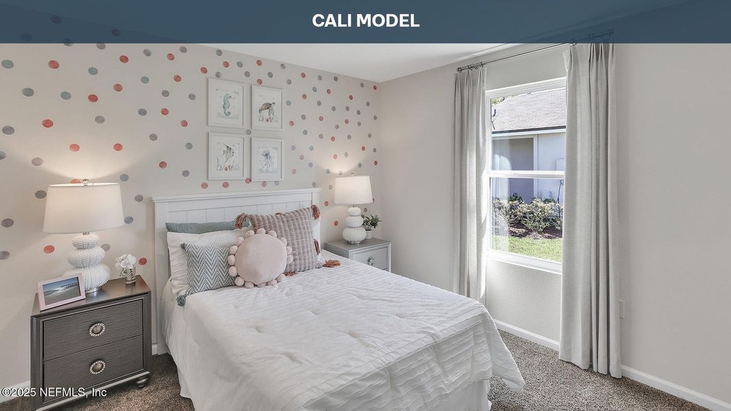 Furnished interior view inside a new home in The Arbors, Jacksonville (Image 37).