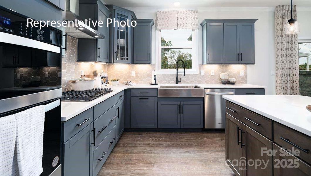 Furnished interior view inside a new home in Sanctuary at Southgate, Indian Trail (Image 2).