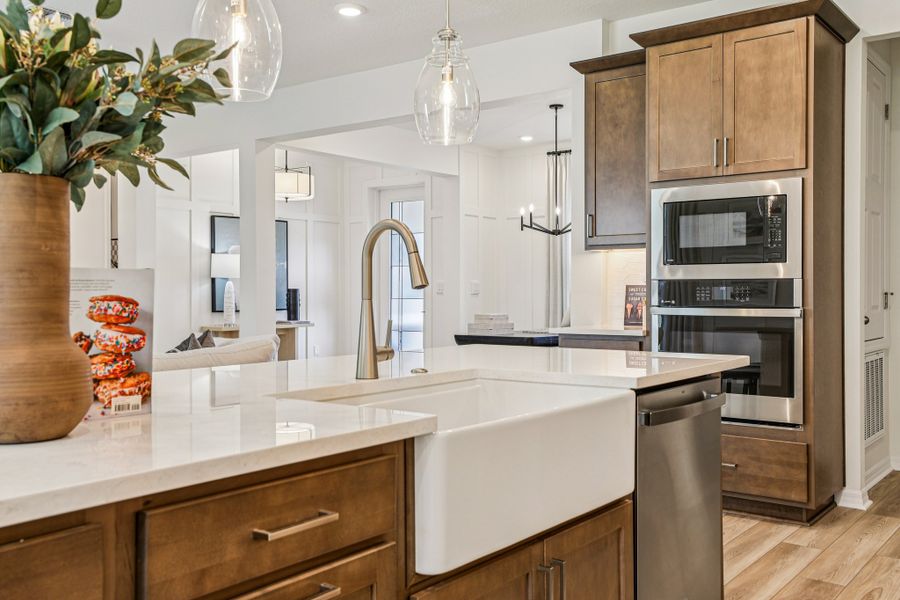 Representative furnished interior of a home built from the Briella by Risewell Homes in Country Club Estates, Palm Bay (Image 12).