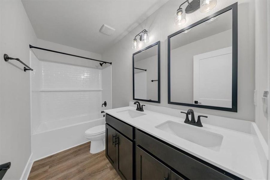 Furnished interior view inside a new home in Canterbury Villas, Carrollton (Image 6).