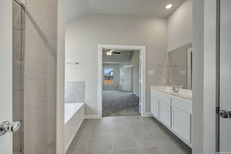 Furnished interior view inside a new home in Winding Brook, San Antonio (Image 15).