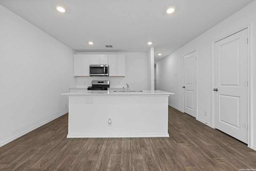 Furnished interior view inside a new home in Blue Ridge Ranch, San Antonio (Image 5).