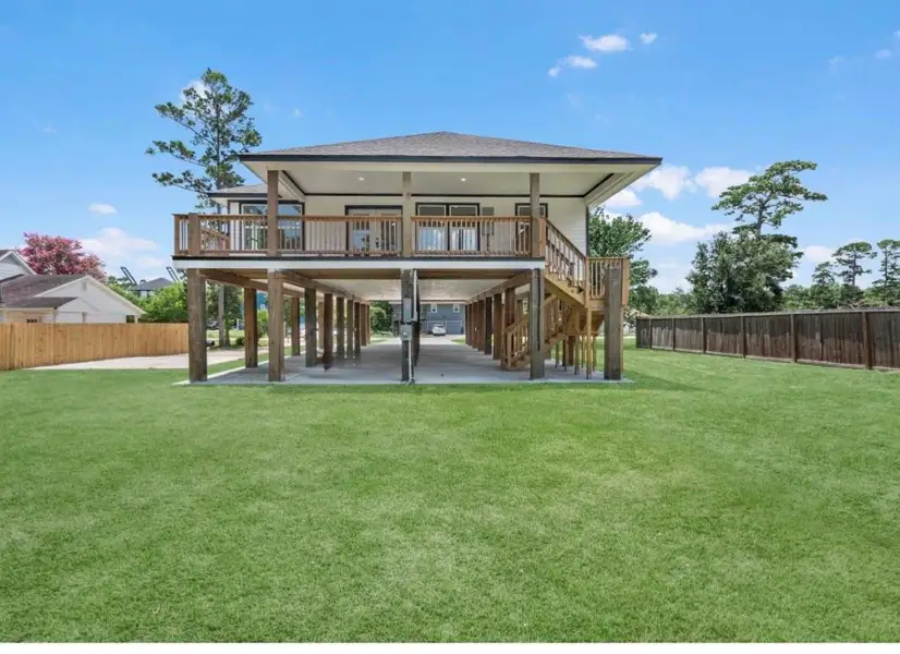 Exterior details and patio area of a home in , Shoreacres (Image 3).