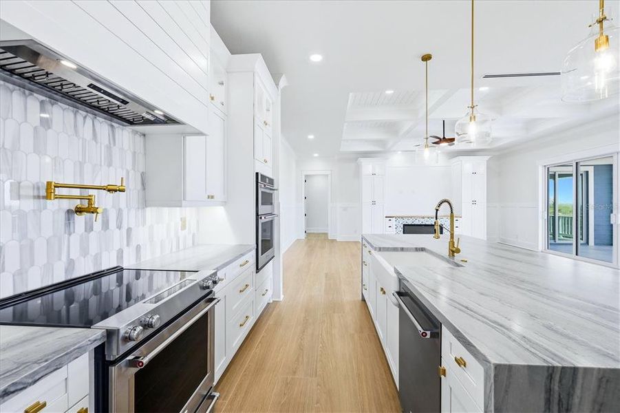 Furnished interior view inside a new home in , Placida (Image 19).