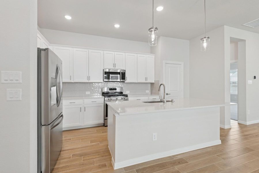 Furnished interior view inside a new home in Audubon 45' Homesites, Magnolia (Image 6).