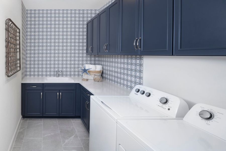 Representative furnished interior of a home built from the Rowan by Mattamy Homes in Tradition, Port St. Lucie (Image 12).