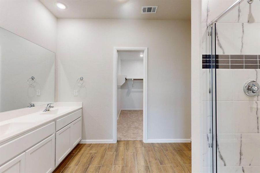 Furnished interior view inside a new home in Prairie Ridge at Goodland, Venus (Image 11).
