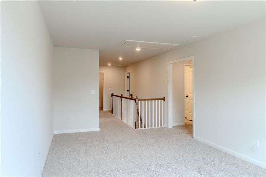 Spacious, unfurnished interior of a new home in Harmony Farms, Eatonton (Image 20). Spacious, unfurnished interior of a new home in Harmony Farms, Eatonton (Image 20).