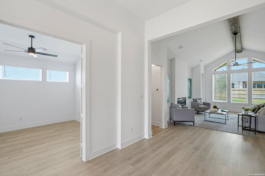 Spacious, unfurnished interior of a new home in Alsatian Oaks, Castroville (Image 43). Spacious, unfurnished interior of a new home in Alsatian Oaks, Castroville (Image 43).