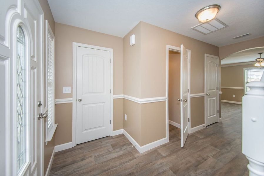 Representative unfurnished interior of a home built from the Reynolds by Enchanted Homes in Arcadia Village, Spartanburg (Image 22).