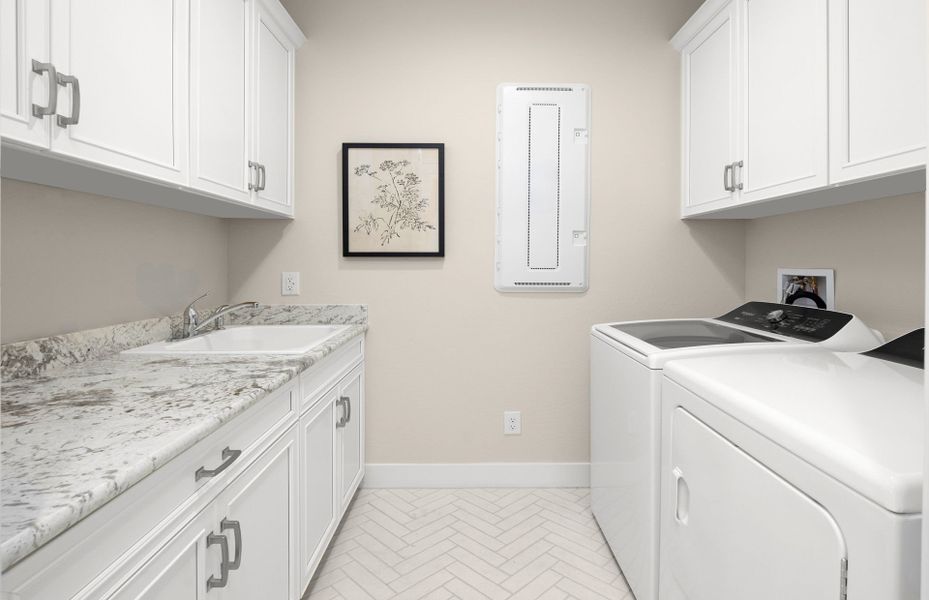 Representative furnished interior of a home built from the Prato by Pulte Homes in Upper Canyon, Phoenix (Image 23).