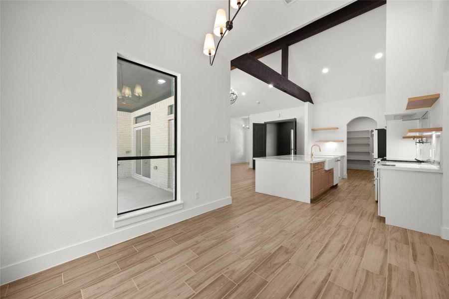 Furnished interior view inside a new home in , Dayton (Image 19). Furnished interior view inside a new home in , Dayton (Image 19).