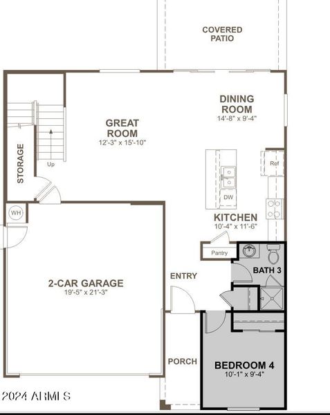 Citrine 4 bedrooms and 3 baths