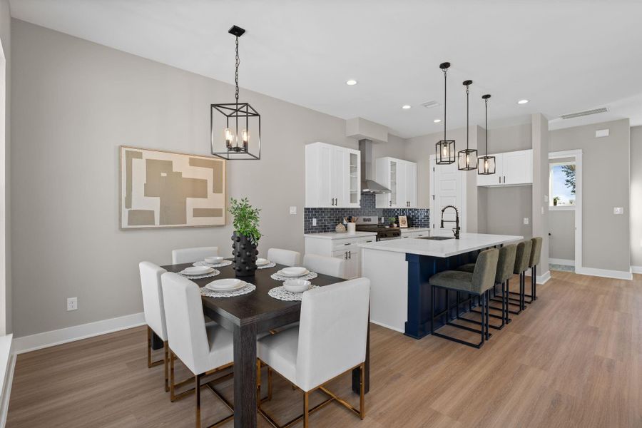 Furnished interior view inside a new home in , Houston (Image 14).