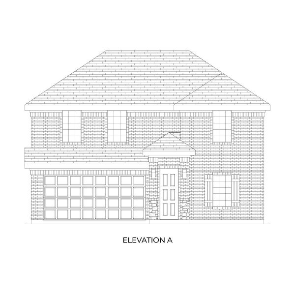 Representative exterior photo of a completed home built from the Tyler F by First Texas Homes in Llano Springs, Fort Worth, TX (Image 7). Representative exterior photo of a completed home built from the Tyler F by First Texas Homes in Llano Springs, Fort Worth, TX (Image 7).