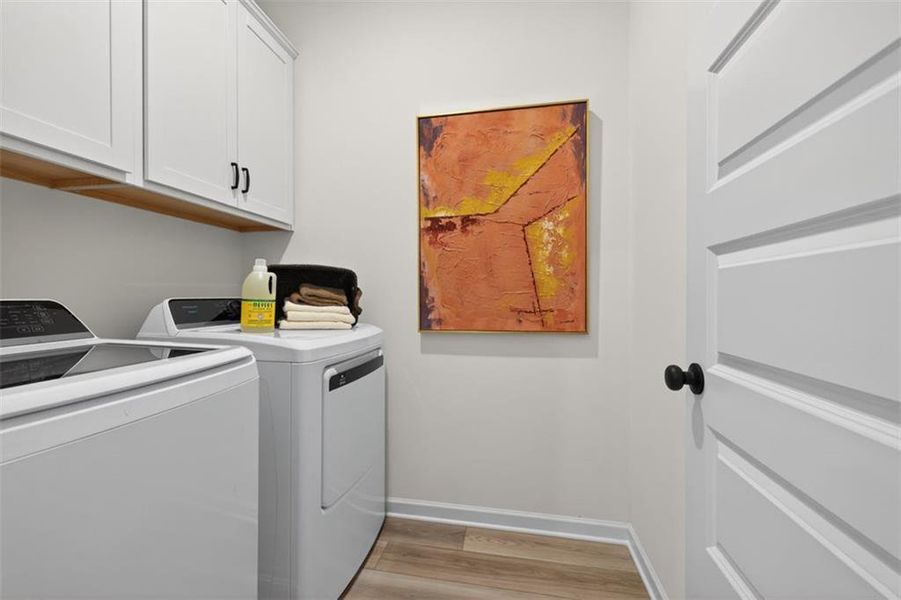 Close-up of interior finishes inside a home in Fuller Station, Loganville (Image 17).