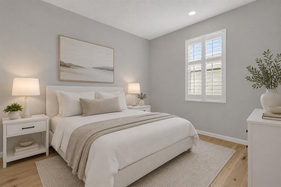 Furnished interior view inside a new home in Seasons at Lakeside Forest, Tavares (Image 7).