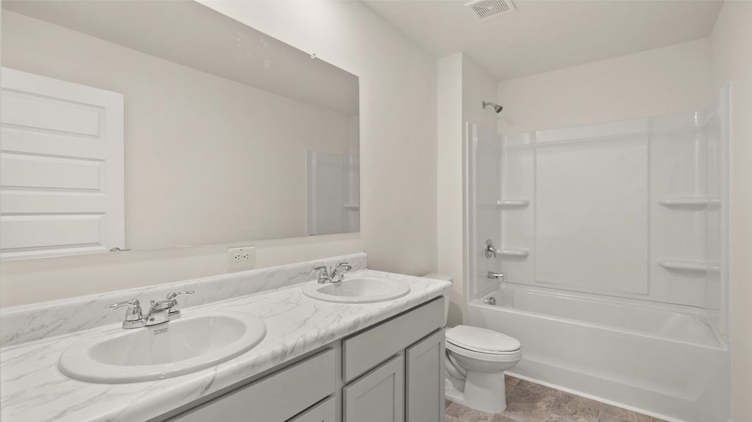 Furnished interior view inside a new home in Estates at Deer Hollow, Grovetown (Image 14).