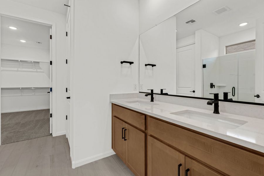 Furnished interior view inside a new home in Blackhawk, Tucson (Image 10).