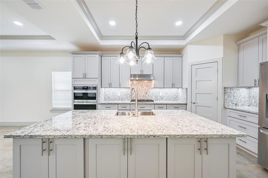 Furnished interior view inside a new home in , Grand Prairie (Image 6).